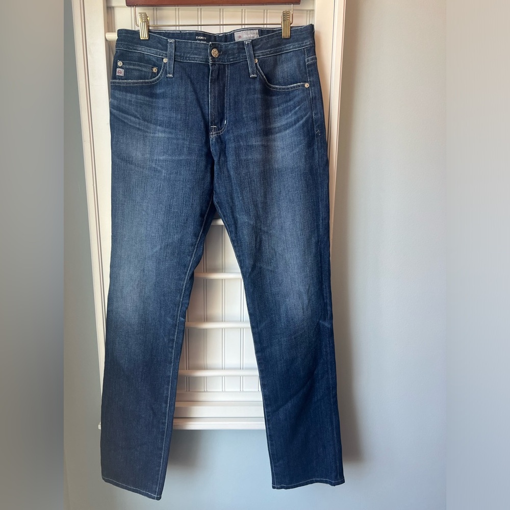 AG denim Men’s Everett Slim Straight Jeans, size 30 x 33”